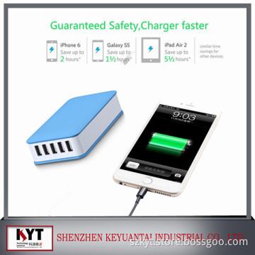 Hot selling 5V 12A 60W 8 port usb charger,KC,CE,Rohs,SAA,FCC certified